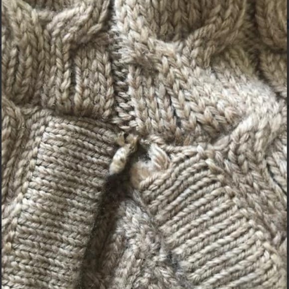 Barbour x Land Rover Camel Sweater Dress, SM - Picture 6 of 8